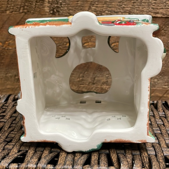 Mary Engelbreit "Wonder Books" Christmas Tea Light Holder 2002 COLLECTIBLE - Picture 7 of 13